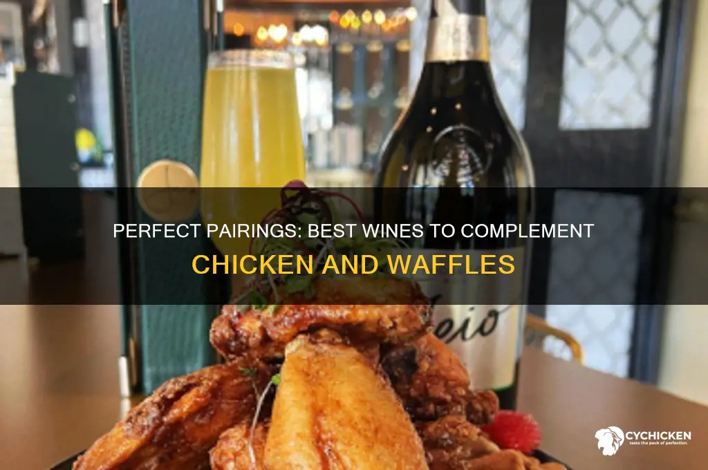 what wine goes with chicken and waffles