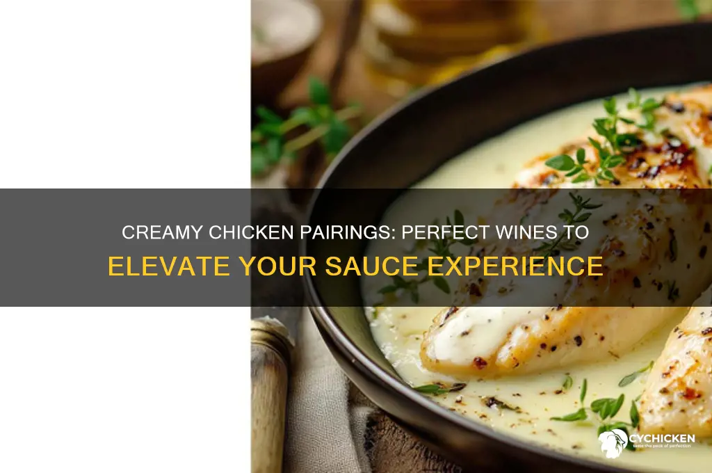what wine goes with chicken in cream sauce
