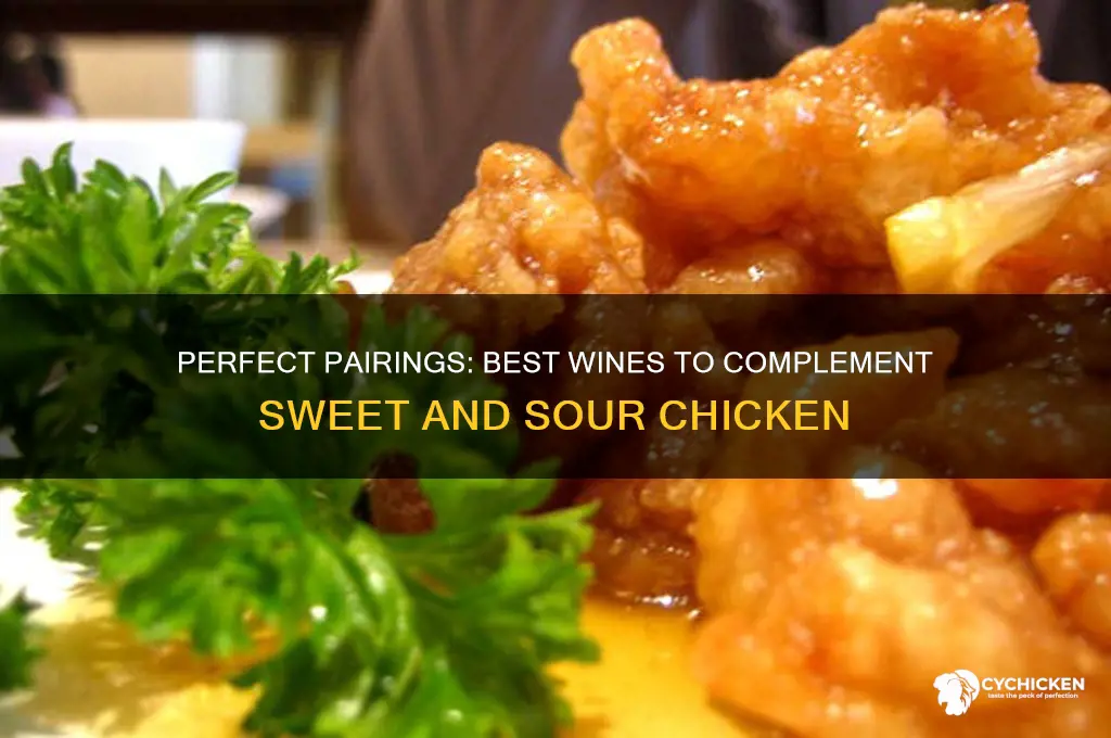 what wine goes with sweet and sour chicken