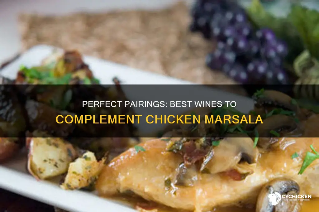 what wine pairs best with chicken marsala