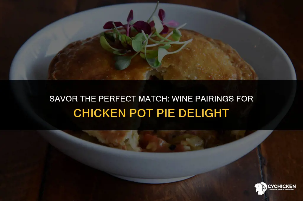 what wine pairs best with chicken pot pie