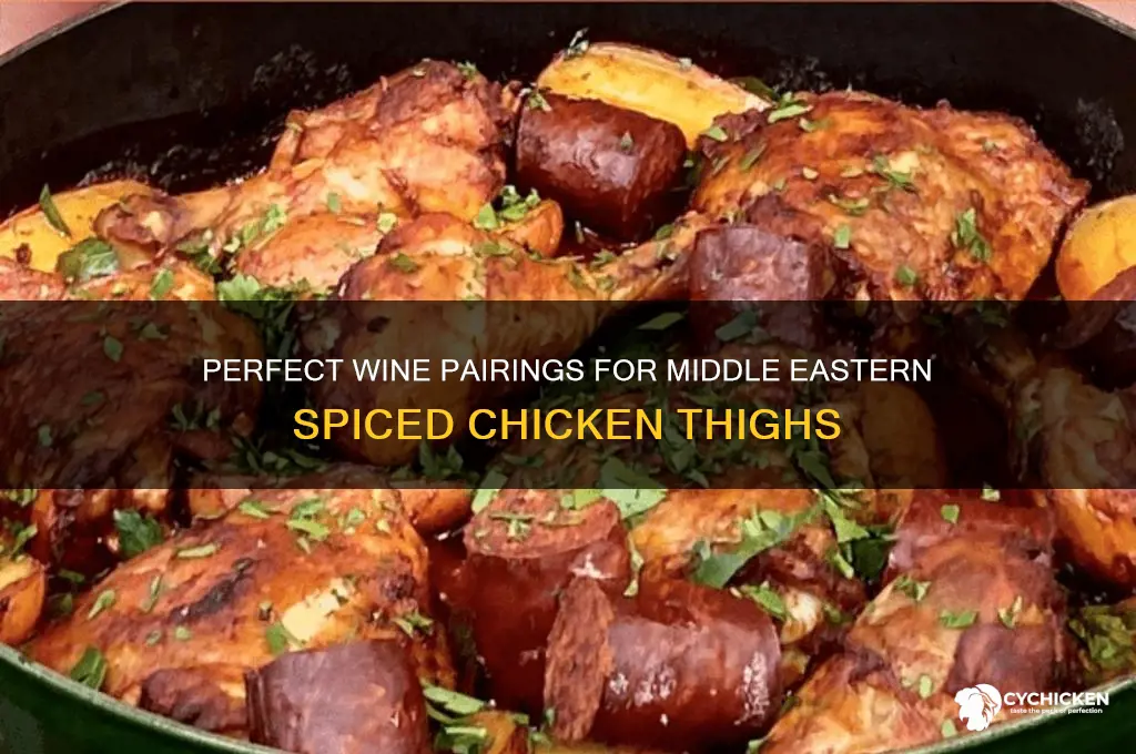 what wine pairs best with middle eastern chicken thighs