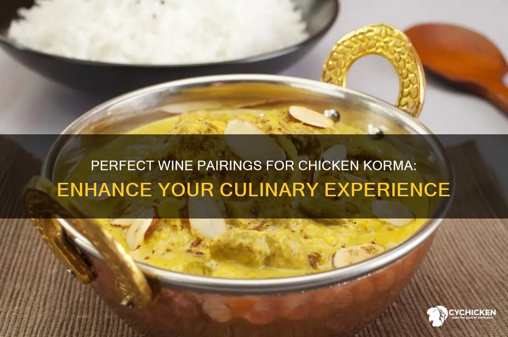 what wine to drink with chicken korma