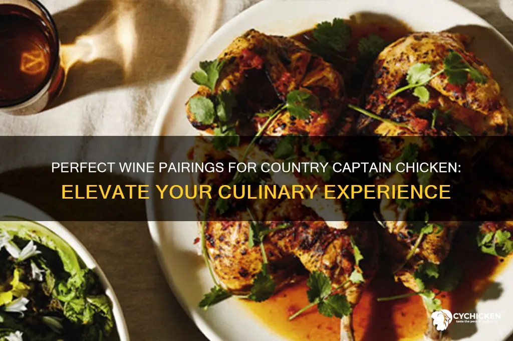 what wine to pair with country captain chicken