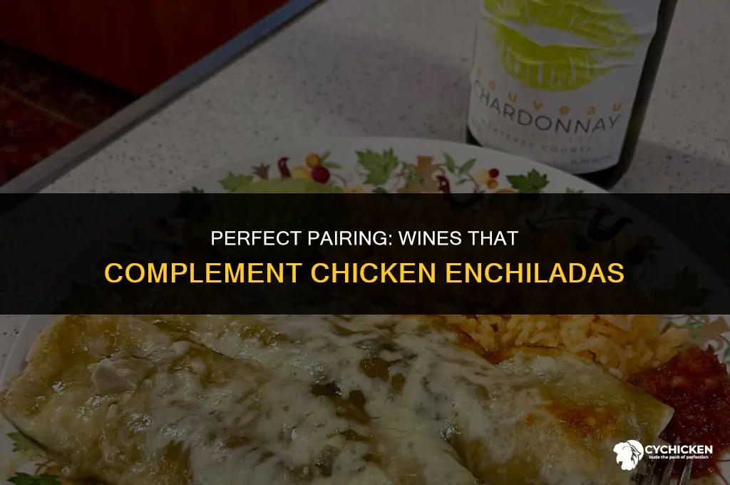 what wine to serve with chicken enchiladas