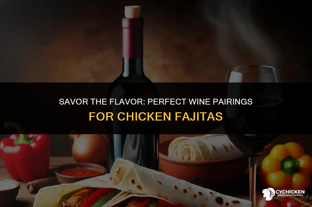 what wine to serve with chicken fajitas