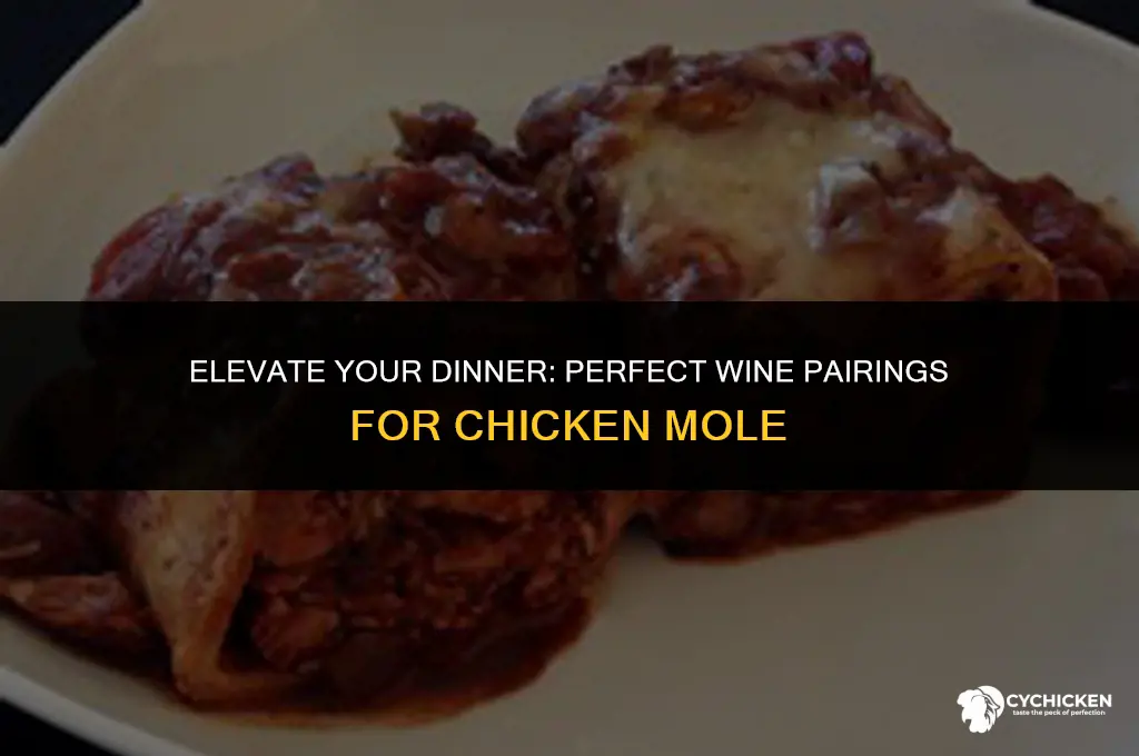 what wine to serve with chicken mole