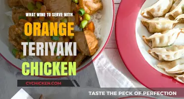 Perfect Pairings: Orange Teriyaki Chicken and Wine
