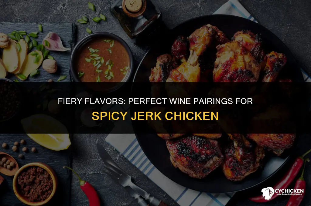 what wine would you serve with spicy jerk chicken