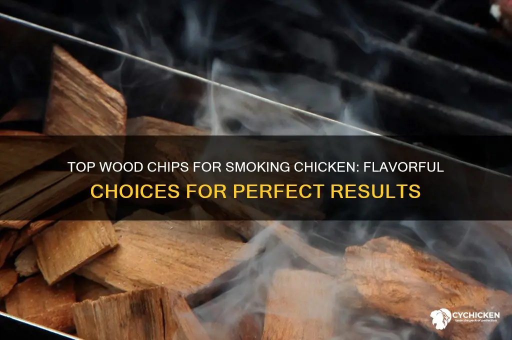 what wood chips are best for smoking chicken