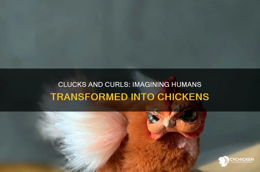 what would a human look like as a chicken