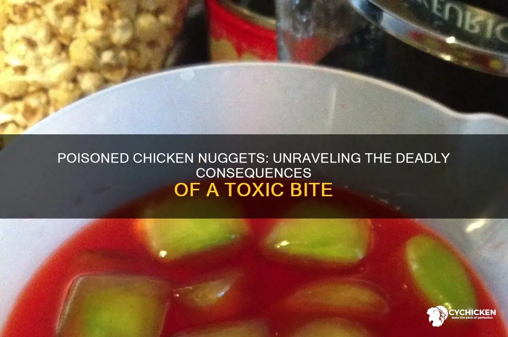 what would happen is someone poisoned chicken nuggest