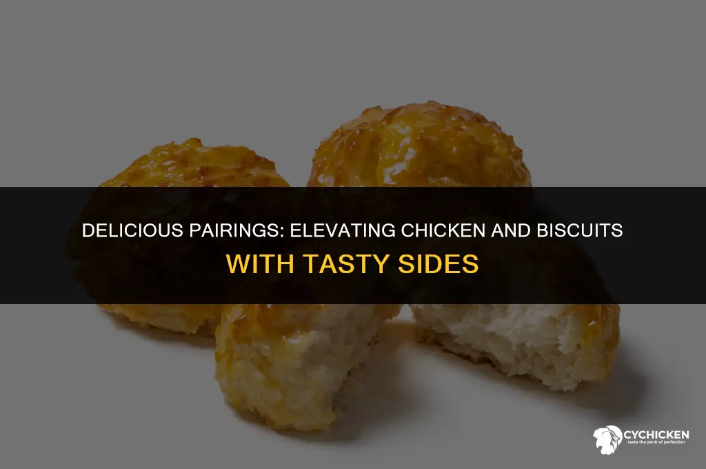 what would you serve with chicken and biscuits