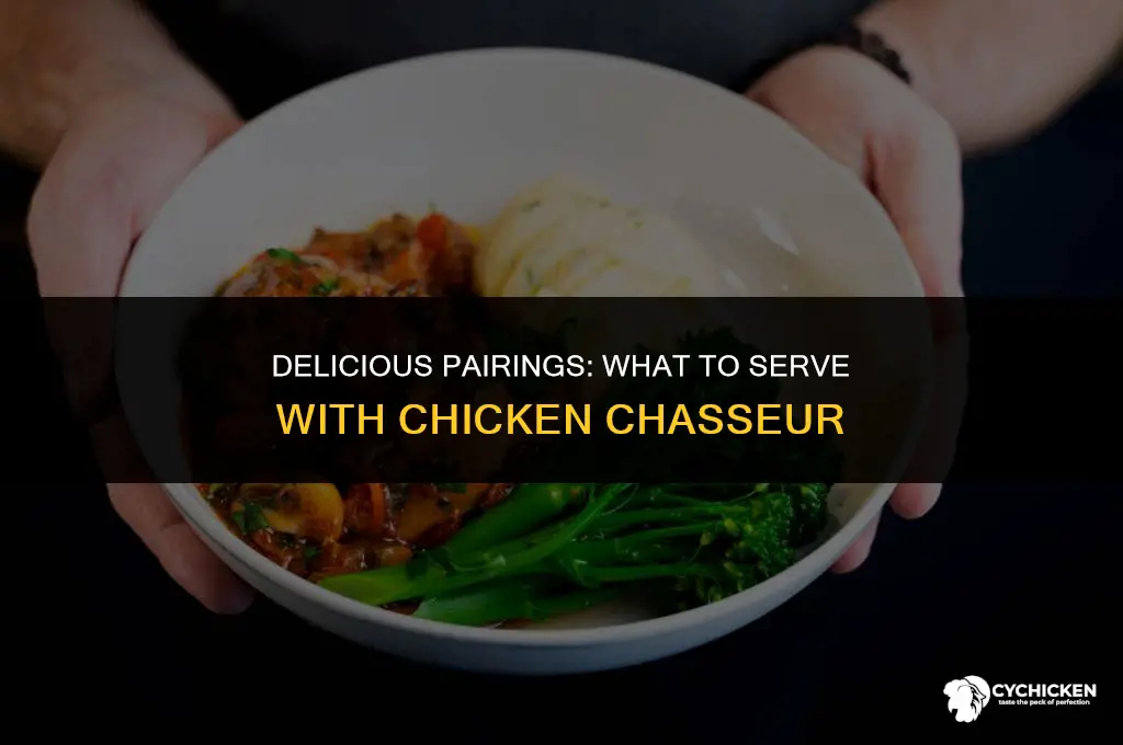 what would you serve with chicken chasseur