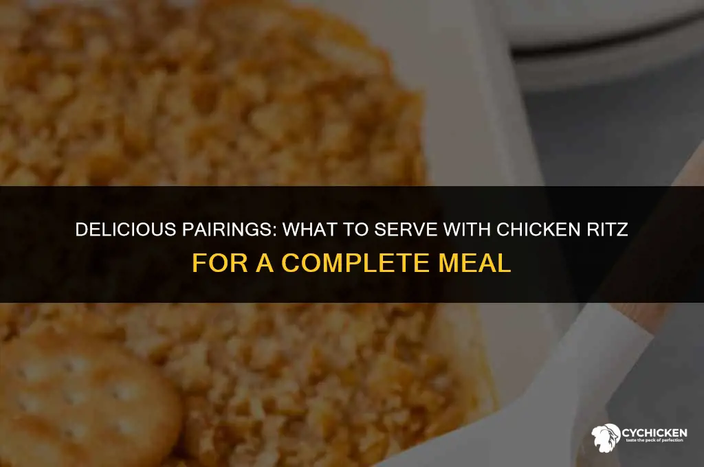 what would you serve with chicken ritz