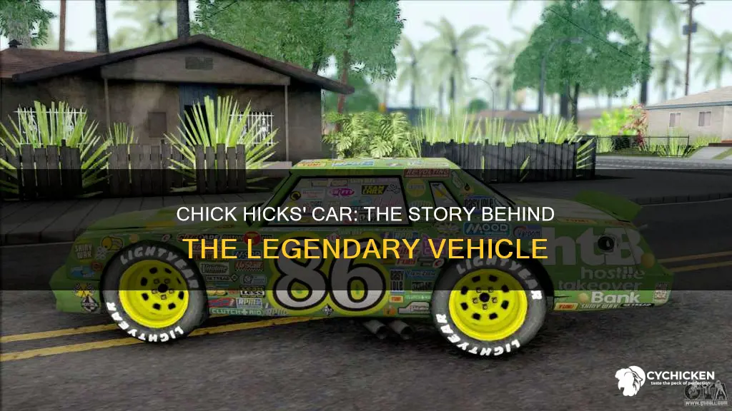 what year and type car is chick hicks in car