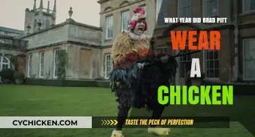 Brad Pitt's Iconic Chicken Outfit: The Surprising Year It Happened