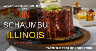 Brown's Chicken: Schaumburg, Illinois Opening Year