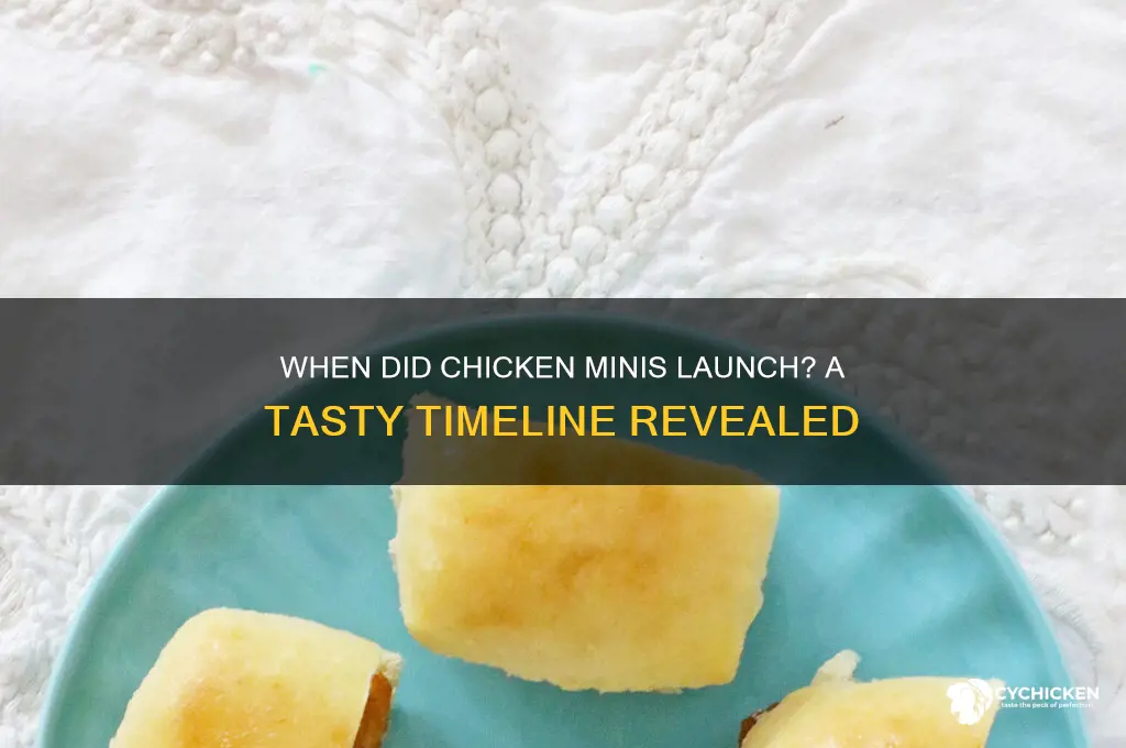 what year did chicken minis come out