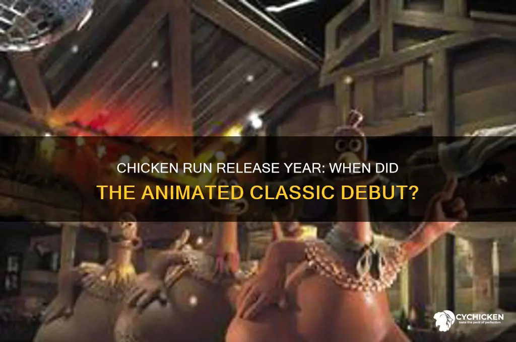what year did chicken run come out