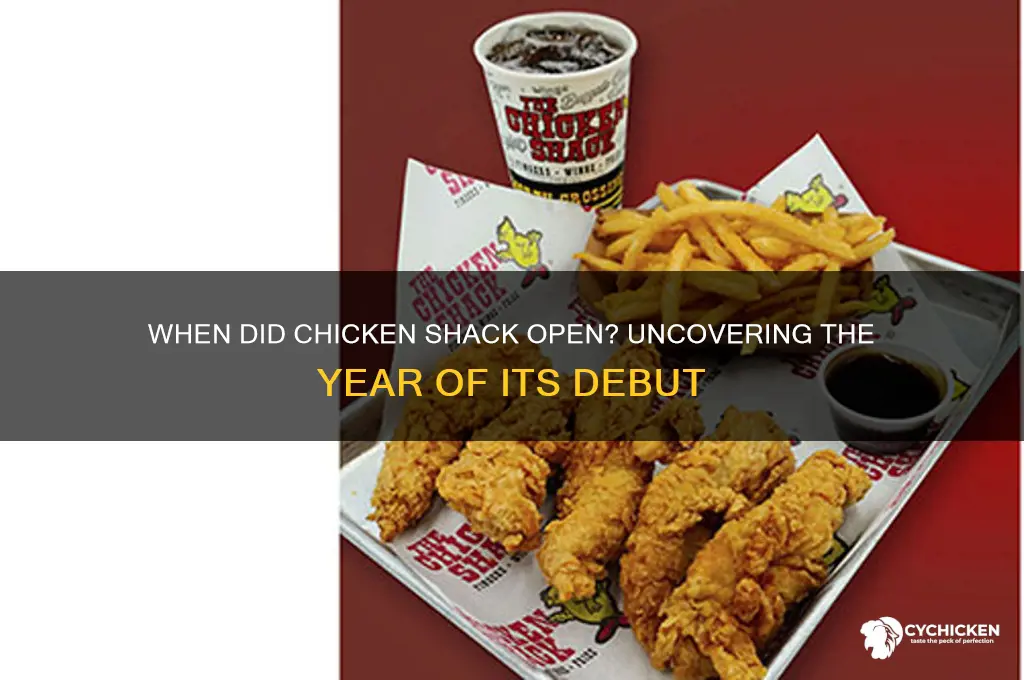 what year did chicken shack come out