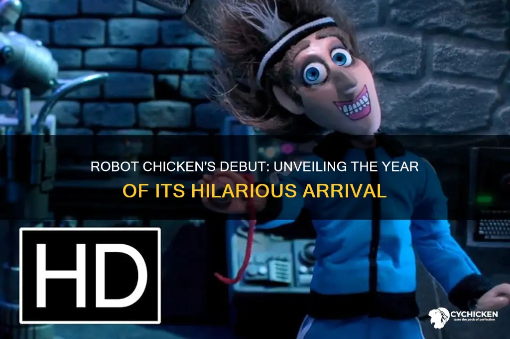 what year did robot chicken come out