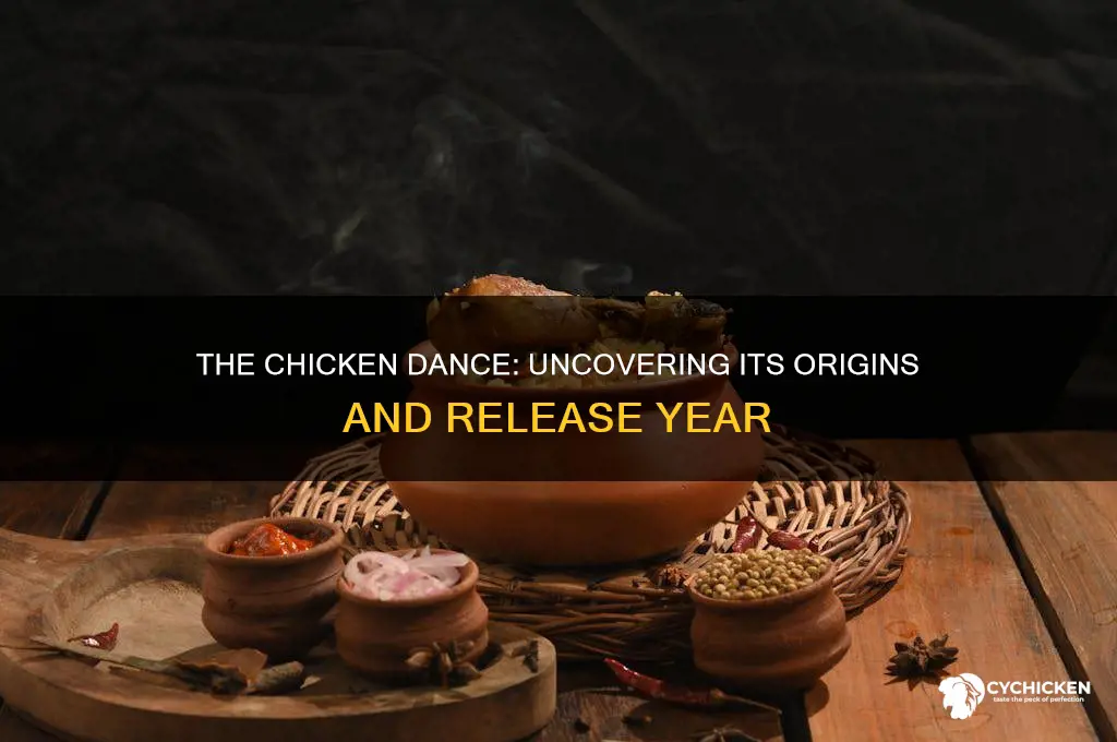 what year did the chicken dance come out