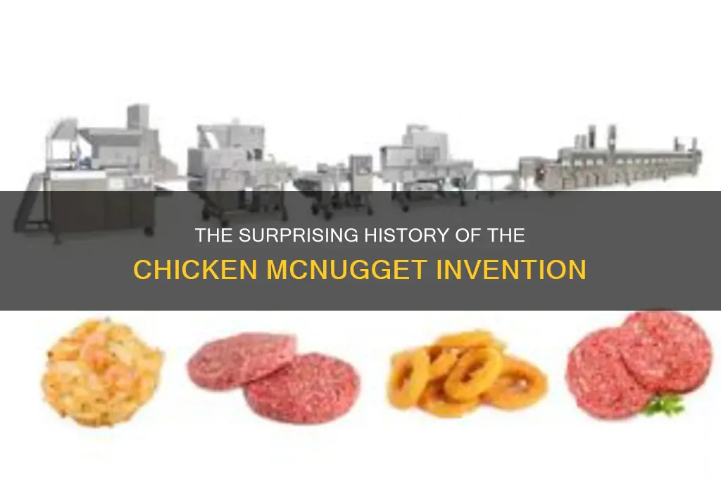what year was the chicken mcnugget invented