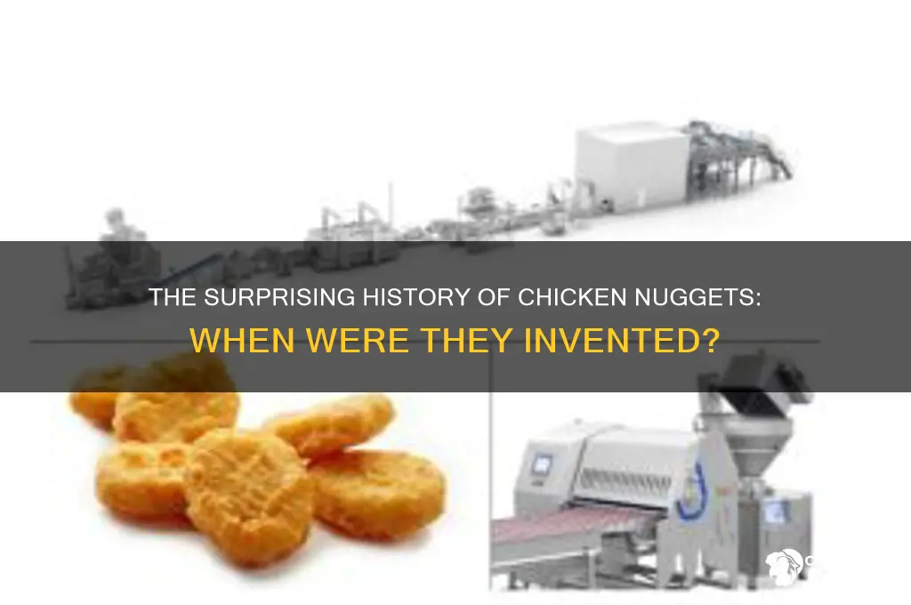 what year was the chicken nugget invented