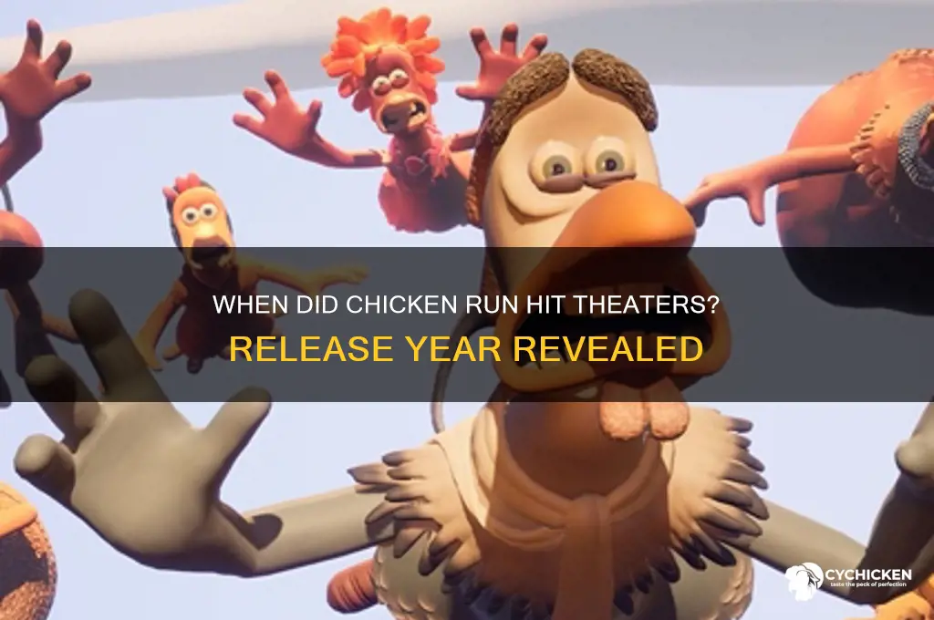 what year was the movie chicken run released