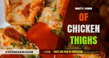 Understanding the Weight and Uses of 1 Pound Chicken Thighs