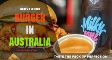 Unveiling Australia's Chicken Burger: A Unique Down Under Twist