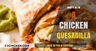 Exploring the Delicious Layers of a Chicken Quesadilla