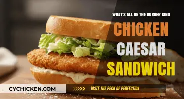 Burger King's Chicken Caesar Sandwich: Ingredients, Taste, and Nutrition Breakdown