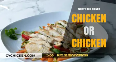 Chicken Dilemma: Deciding Tonight's Dinner Between Chicken or Chicken