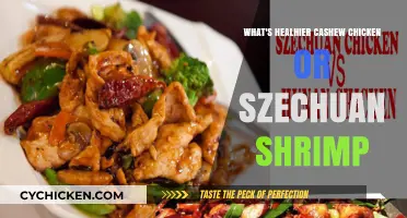 Cashew Chicken vs. Szechuan Shrimp: Which Dish is Healthier?