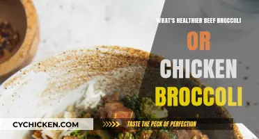 Beef vs. Chicken Broccoli: Unraveling the Healthier Choice