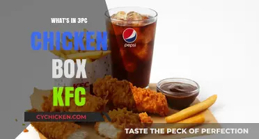 KFC's 3pc Chicken Box: Unveiling the Delicious Contents Inside