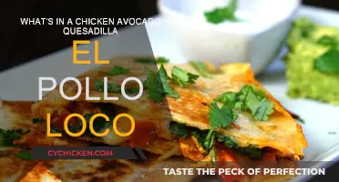 Chicken Avocado Quesadilla: El Pollo Loco's Signature Dish