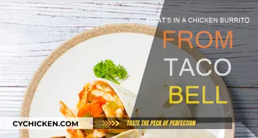 Taco Bell's Chicken Burrito: What's Inside?