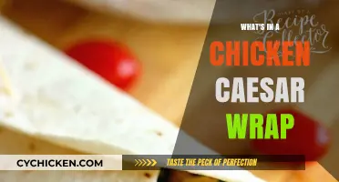 Unveiling the Classic Chicken Caesar Wrap: Ingredients and Flavor Harmony