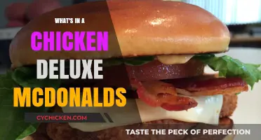 Unveiling the McDonald's Chicken Deluxe: Ingredients, Taste, and Nutrition Breakdown