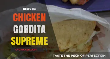 Exploring the Delicious Layers of a Chicken Gordita Supreme
