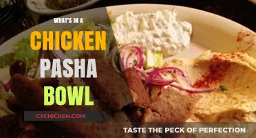 Discover the Delicious Ingredients in a Chicken Pasha Bowl
