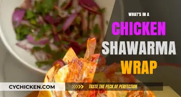 Unveiling the Delicious Layers of a Chicken Shawarma Wrap