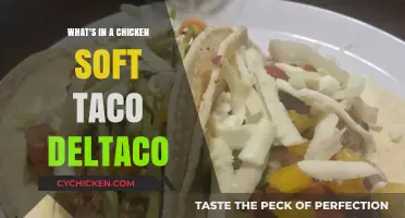 Del Taco's Chicken Soft Taco: Ingredients, Flavors, and What's Inside