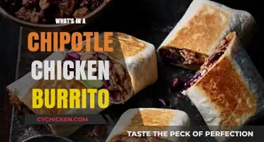 Unveiling Chipotle's Chicken Burrito: Ingredients, Flavors, and Secrets Inside
