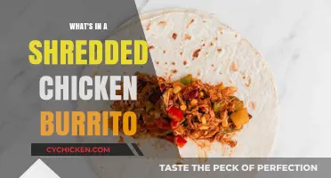 Unveiling the Delicious Layers: What's Inside a Shredded Chicken Burrito