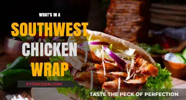 Discover the Flavorful Ingredients in a Southwest Chicken Wrap