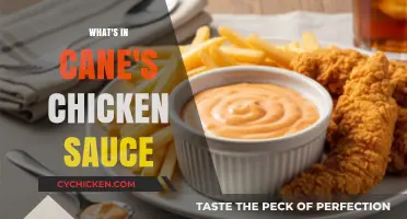 Unveiling the Secret Ingredients in Cane's Chicken Sauce Recipe